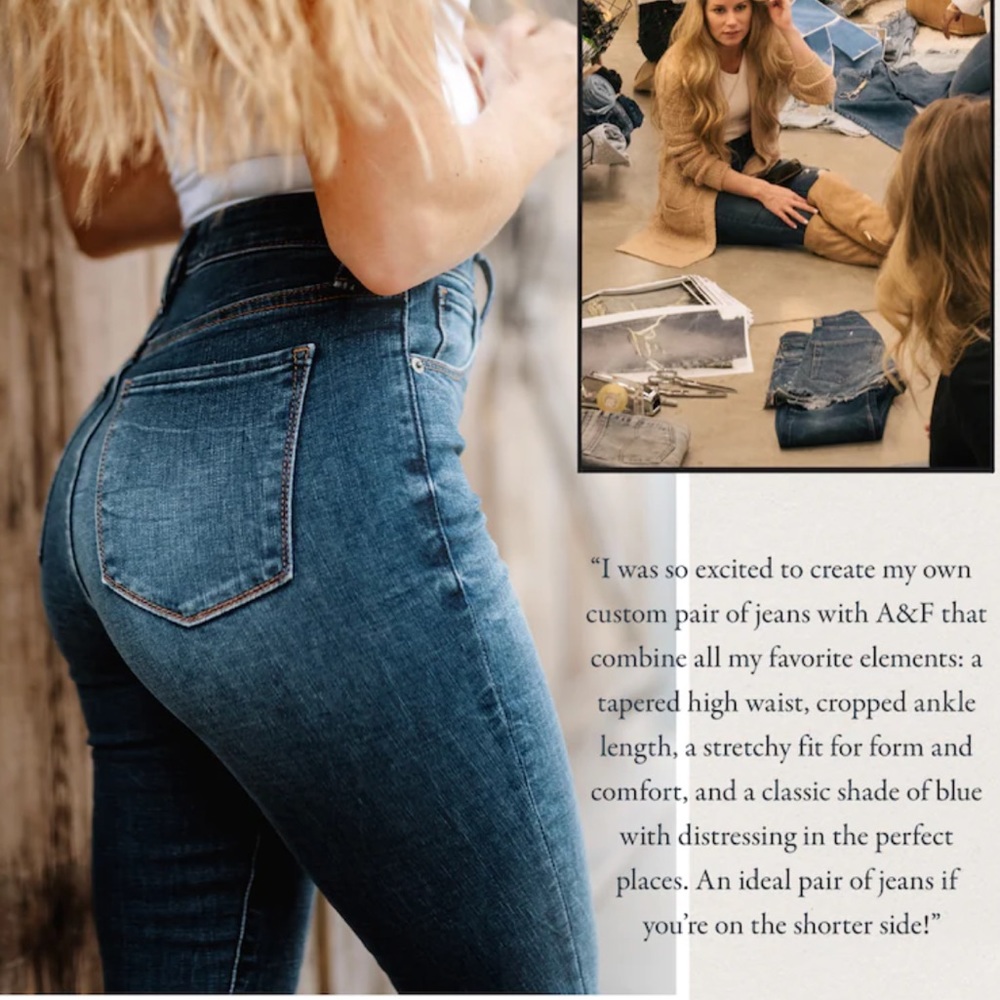Abercrombie & Ftich Curve Love Super Skinny